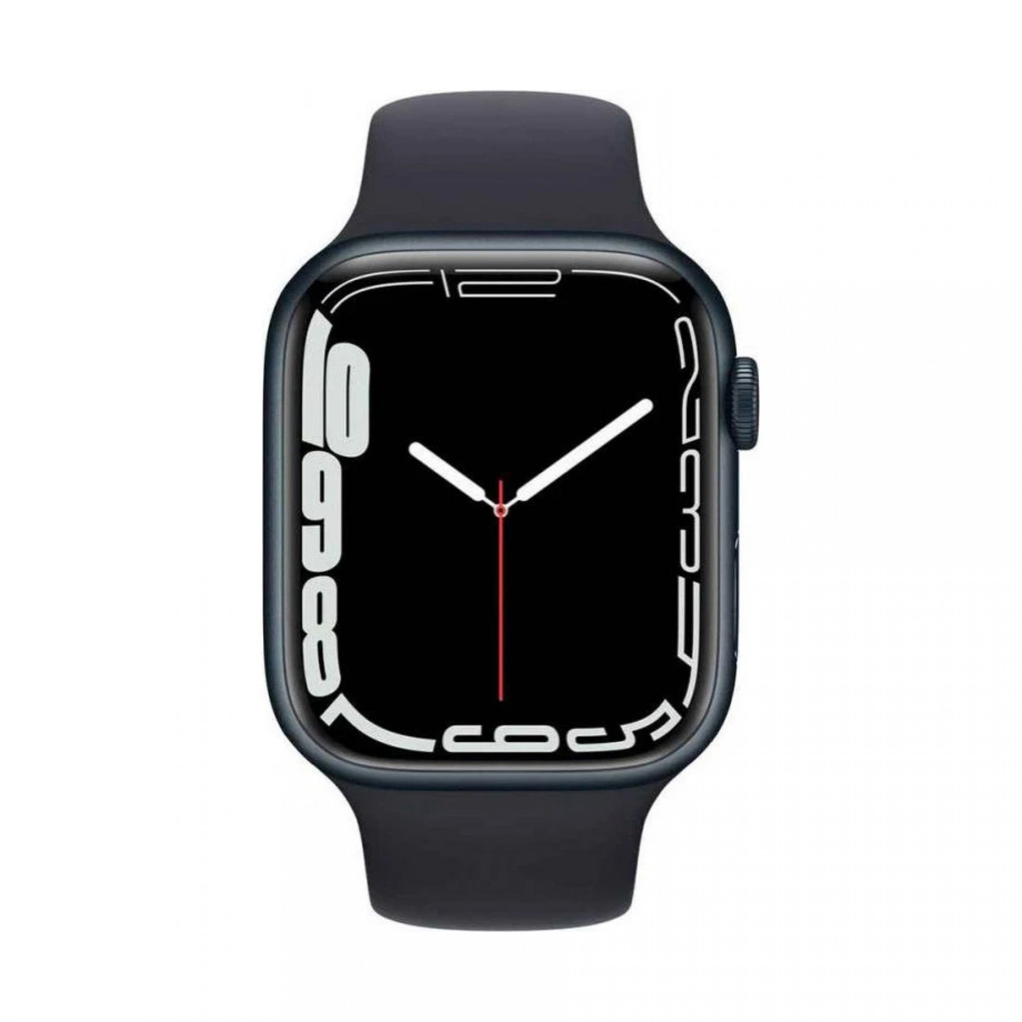 Apple Watch Series 7 GPS 45mm Midnight Aluminum Case With Midnight Sport Band (MKN53) б/у